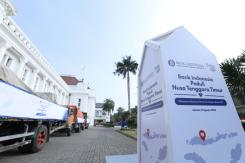 Bantuan logistik untuk Nusa Tenggara Timur